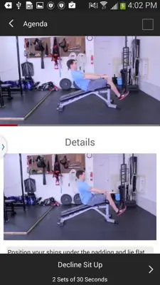 6 Six Pack Abs & Core Workouts android App screenshot 3